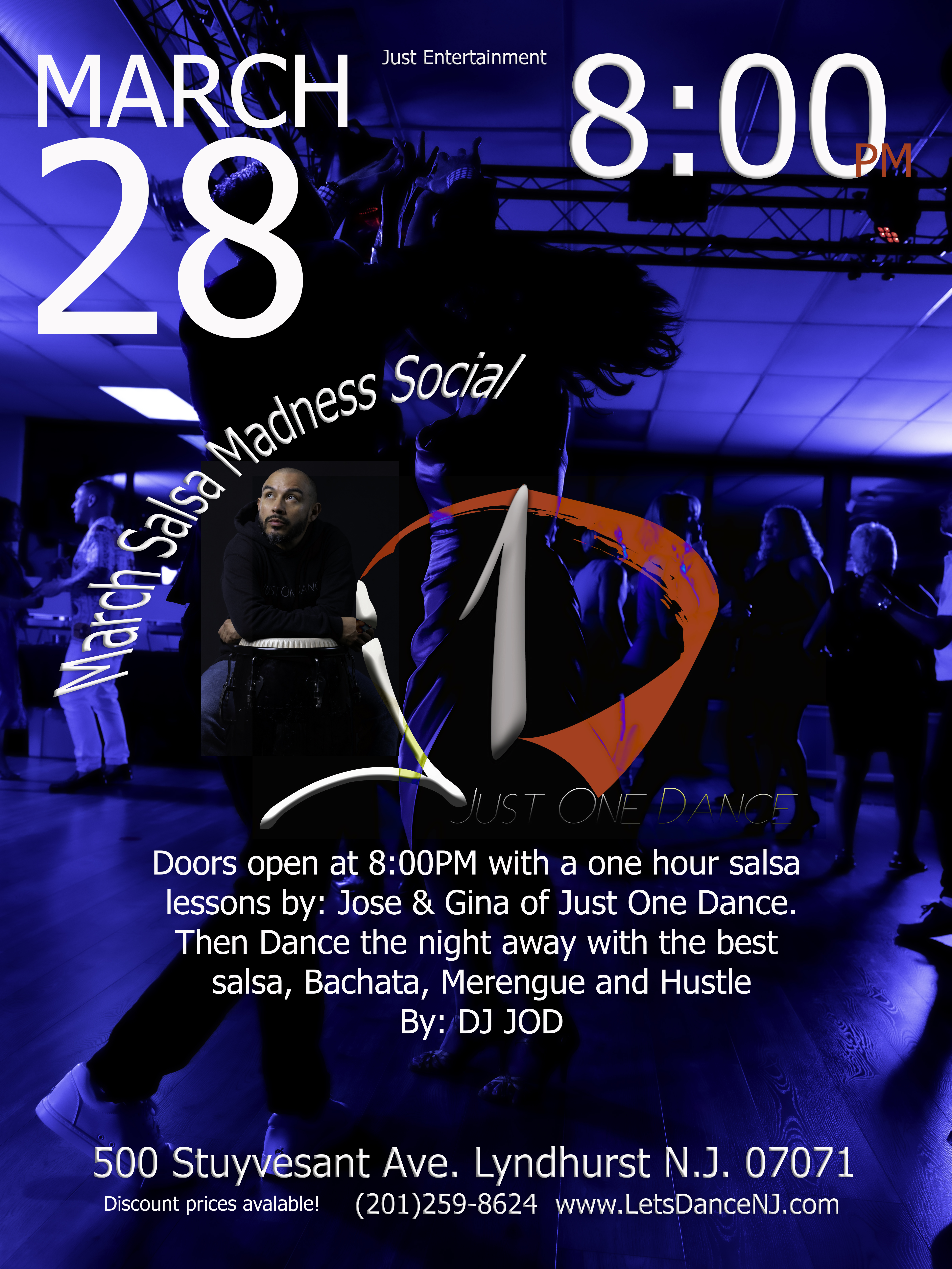 Upcoming Events – Just One Dance